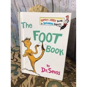 1968 The Foot Book Hardback Vintage Children’s Book